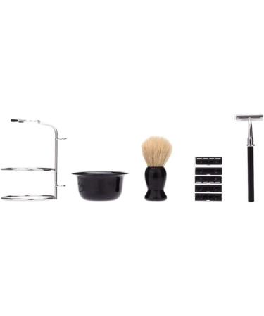 Pengenga Razor Set - Premium Manual Shaving Gift Set for Men Includes Razor Brush Stand and Bowl - Perfect for Grooming & Style - Buy Online on GoSupps.com