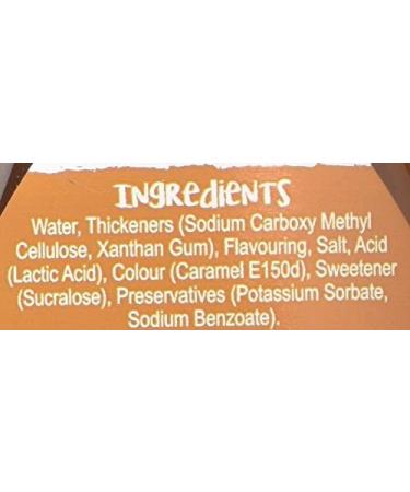 The Skinny Food Zero Calorie Banoffee Pie Syrup Colored 500 g - Buy Online on GoSupps.com