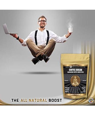 Medicinal Foods Coffee Break Healthy Energy Drink Caffeine-Free Coffee Substitute Loaded w/Superfoods such as Chaga Reishi and Maca Non-Acidic Non-GMO All-Natural Organic Gluten-Free (6oz) 6 Ounce (Pack of 1) - Buy Online on GoSupps.com