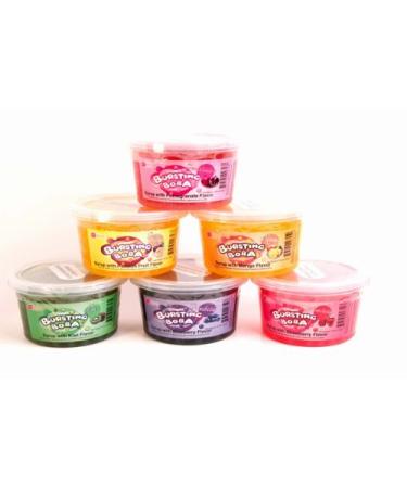 Bursting Popping Boba Juice Balls 6 Flavor Party Kit, 6 Count (Pack of 1)