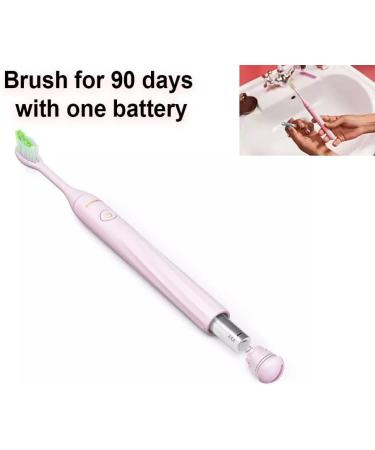 Buy Electric Toothbrush HY1100/56 (Light Pink) | Micro Vibrations Soft Bristles for Whiter Teeth - International Shipping - Buy Online on GoSupps.com