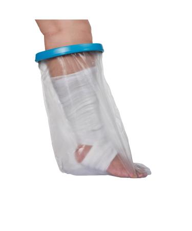 Firstar Waterproof Leg Protector - Protection for Bandages Casts Wounds Rashes Burns Injuries Showering and Bathing