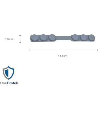 10 Pack Mask Holder OneProtek | Non-Slip Adjustable Silicone Strap Extensions for Pain Relief International Shipping Available - Buy Online on GoSupps.com