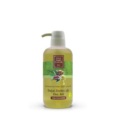 EYUP SABRI TUNCER Natural Olive Oil Shower Gel 600ml-Maintain Natural pH Balance of Skin and regain The Lost Moisture.