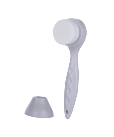 minkissy Manual Face Brush Hand Tools Brush Cleaner Tool Skincare Tool Handheld Scrubber Wash Makeup Scrubber Pore Deep Cleansing Brush Facial Brush with Holder Skin Care Brush Base Handle