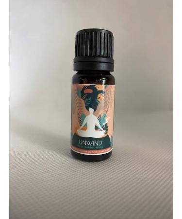 Unwind with Calming Stress Relief Essential Oil Blend - Bergamot, Sweet Orange, Ylang Ylang, Pink Grapefruit, Patchouli - 10ml - Buy Online on GoSupps.com
