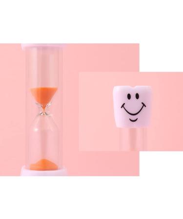 Smiley Toothbrush Hourglass Timer - 2-Piece Colorful Sand Egg Watch for Kids | Perfect 3-Minute Brushing Timer for Home Office & Games - Buy Online on GoSupps.com
