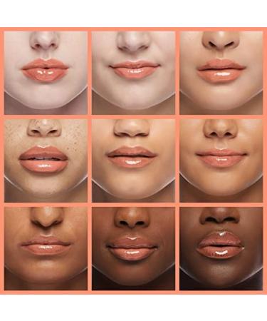 Duoffanny Lip Glow Oil | Hydrating & Moisturizing Lip Balm | Plump & Shiny Tinted Lip Care | Light Pink Lip Gloss - Buy Online on GoSupps.com