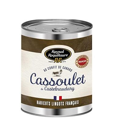 RAYNAL ET ROQUELAURE - Cassoulet De Castelnaudary Confit Duck Beans Lingots - Ready Meal 840G - Two Items