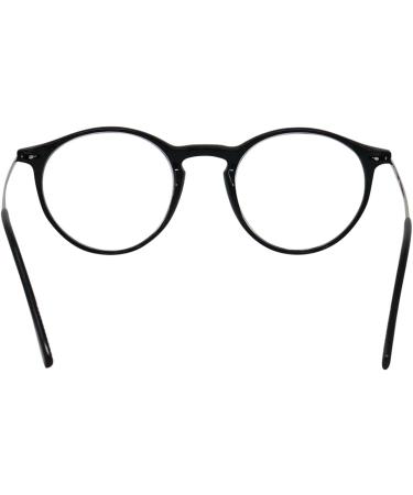 Mini Anti Blue Light Glasses for Reading - Round & Rectangular Black Plastic Frame Free Case Women s 2.5 Diopters - Buy Online on GoSupps.com