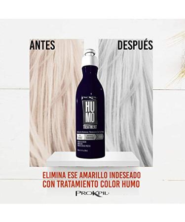 Prokpil Dark Gray Mask for Blonde Hair 10.14 Fl Oz - Smoke Treatment & Maintenance | Natural Matizador with Deep Gray Tones - 300ml - Buy Online on GoSupps.com