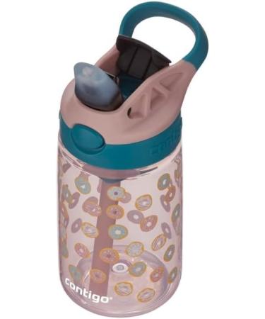 Contigo Kids Water Bottle 14oz - Spill Proof AUTOSPOUT, Easy Clean Lid, Donut Design (2133550) - Buy Online on GoSupps.com