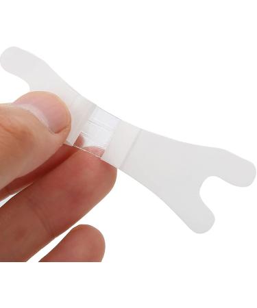 TOPINCN Pack of 10 PVC Disposable Nose Strips for Improved Breathing and Maximum Hold at Night - 72 x 22mm - Buy Online on GoSupps.com