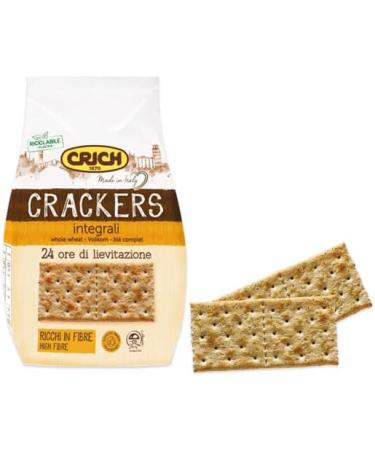  Italian Gourmet E.R. Integrali Whole Grain Crackers with Sourdough 750 g + Italian Gourmet Tomato Pulp 400 g Box of 6 - Buy Online on GoSupps.com