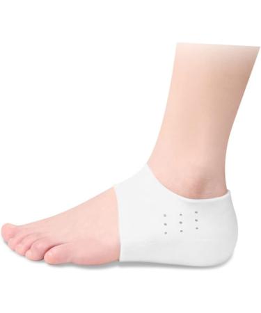 FOMIYES Height Increase Insoles - 2 Pairs Invisible Detachable Heel Pads for Unisex | Skin-Friendly Comfort - Buy Online on GoSupps.com