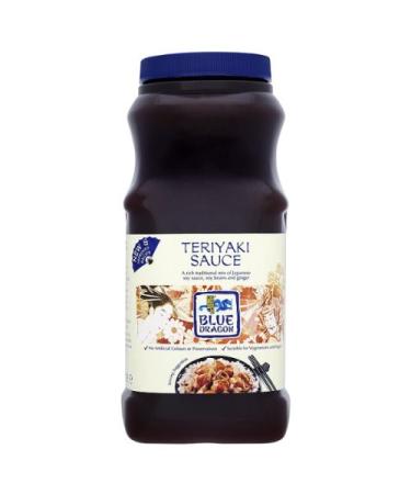 Unbekannt Blue Dragon Teriyaki Sauce 1 Litre (Pack of 6)