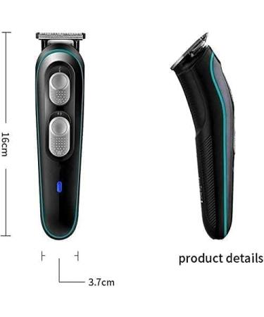 Professional Cordless Hair Clippers for Men - Waterproof USB Rechargeable Trimmer Kit with 4 Combs for Home Haircutting - Buy Online on GoSupps.com