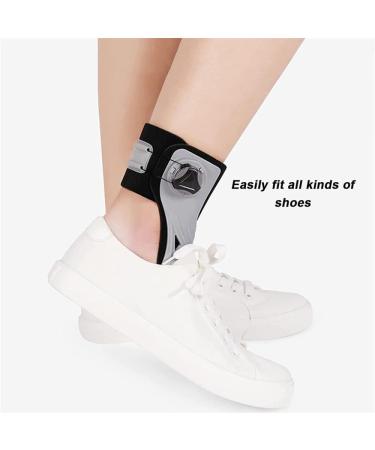 Foot Drop Orthosis Medical Ankle Brace for Improved Walking Gait & Injury Recovery | Small Left Size | Ideal for Plantar Fasciitis & Achilles Tendonitis - Buy Online on GoSupps.com
