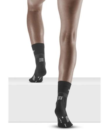 Buy CEP Women's Outdoor Compression Crew Cut Socks - Merino Mid-Cut - 3 Stonegrey/Grey | Best for Hiking & Travel - Buy Online on GoSupps.com