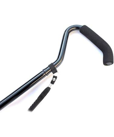 Elderly Crutches Aluminum Alloy Folding Telescopic Crutch Large Curved Elderly Handle to Help Four-Legged Walking Stick Multifunctional Elderly Walking Stick Vision - Buy Online on GoSupps.com