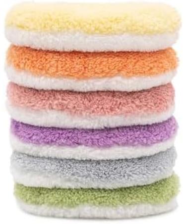 waschies Reusable Deep Pore Cleaning Pads - Set of 6 | Color Edition | Hypoallergenic & Skin-Friendly - Buy Online on GoSupps.com