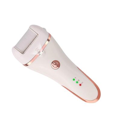 Housoutil 1pc Electric Foot Electrical Tools Electric Foot Scrubber Pedicure Tools Waterproof Foot Foot Scrub Tool Dead Charging Mode Accessories Abs White