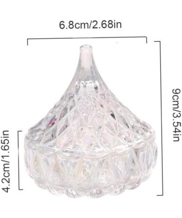 Dappen Dish Cups for Nail Art Acrylic Liquid Cup Crystal Clear Glass Bowl Style1 Beauty Tools - Buy Online on GoSupps.com