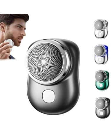 Electric Razor for Men Waterproof Powerful Storm Shaver Pocket Portable Electric Shaver Mini-Shave Portable Electric Shaver Black