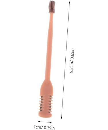 ROMISBABA 12 Pieces Manual Ear Hair Trimmer for Adults Double Sided Hair Remover with Soft Cleaning Brush Reliable in Caramel Color - Buy Online on GoSupps.com