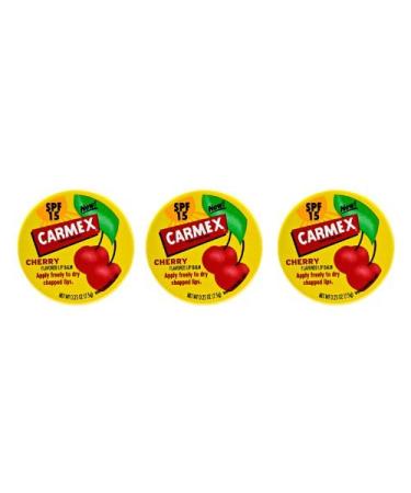 Carmex Lip Balm Pot (Cherry)-7.5G- by Carmex
