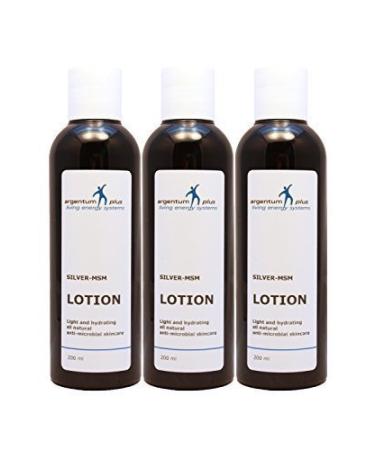 Silver MSM Lotion 3 x 200 ml
