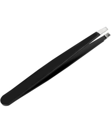 Guvkeug Set of 4 tweezers for DIY eyebrows anti-static stainless steel tweezers beauty tool black - Buy Online on GoSupps.com