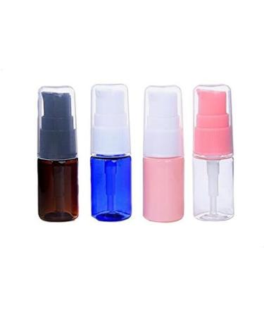 erioctry 10ML Portable Empty Refillable Bottle Cream Shampoo Lotion Treatment Pump Bottle with Cap Travel Bottles Toiletries Liquid Container for Cosmetic Make-up Pack of 6 (Pink) - Buy Online on GoSupps.com