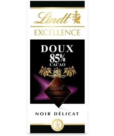  G n rique Lindt Excellence - Dark Chocolate Bars 85% Sweet Cocoa - 100 g - Pack of 4 - Buy Online on GoSupps.com