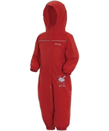 Regatta Unisex Kids Puddle Iv All-in-One Suit 2-3 Years Pepper - Waterproof Outdoor Gear - Buy Online on GoSupps.com