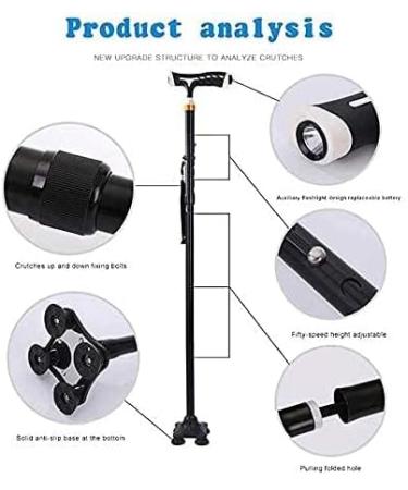 2Pcs 22mm Rubber Anti-Slid Crutch Ferrule Rubber End Cane Replacement Tip Cover Pad for Elder Patients Family Bathing in Sunlight - Buy Online on GoSupps.com