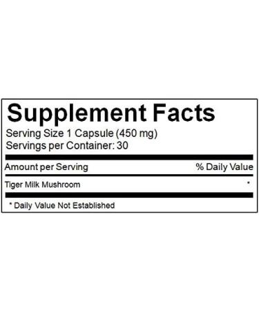 Tiger Milk Mushroom Extract - USA | Lung Respiratory Support & Immune Booster - Buy Online on GoSupps.com