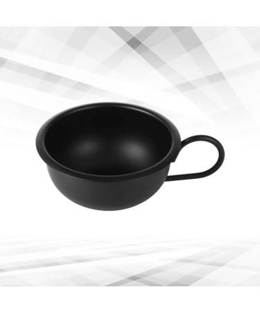Frcolor 3ST Metal Shaving Bowl Set for Wet Shave | Hair Removal & Shaving Foam Cup - 9.2cm x 9.2cm | Perfect Gift for Men - Buy Online on GoSupps.com