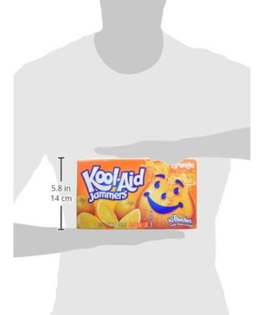 Kool-Aid Jammers Orange Flavour 1.8L (4 Boxes of 10 Pouches) - Buy Online on GoSupps.com