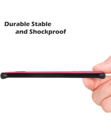 ELISORLI Compatible with Huawei Mate 20 Pro Case Rugged Thin Slim Cell Accessories Anti-Slip Fit Rubber TPU Mobile Phone Protection Silicone Cover for Hawaii Mate20Pro Mate20 20Pro Women Men Red - Buy Online on GoSupps.com