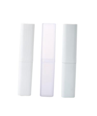 Beavorty 3 Pieces Toothbrush Case For Travel Toothbrush Container Portable Toothbrush Case
