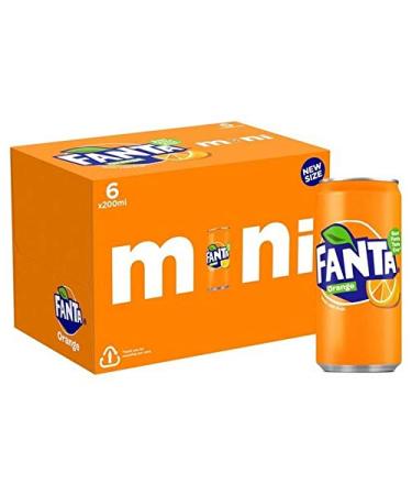 Fanta Fanta Orange 6 x 200 ml