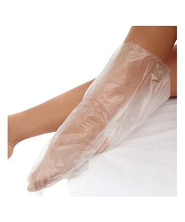 One foot paraffin bath protective covers cosmetex disposable for hand or foot paraffin treatment unit size 100 pieces disposable foot