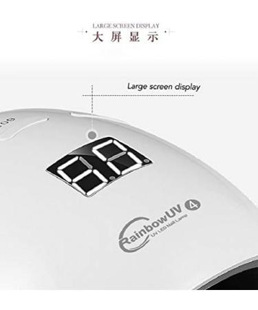 Ruihua 2in1 Nail Dryer Machine UV/LED 48W Nail Lamp New Version for Curing Toe Nails and Finger Nails Professional Quickly LED Nail Curing - Buy Online on GoSupps.com