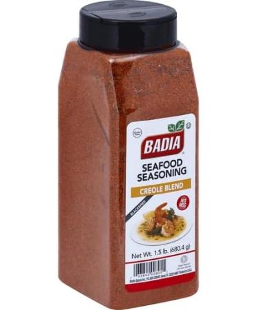 Badia Seafood Seasoning Creole Blend 680.4g/Net Wt 1.5Lb - Authentic Flavor for Seafood Dishes - Buy Online on GoSupps.com