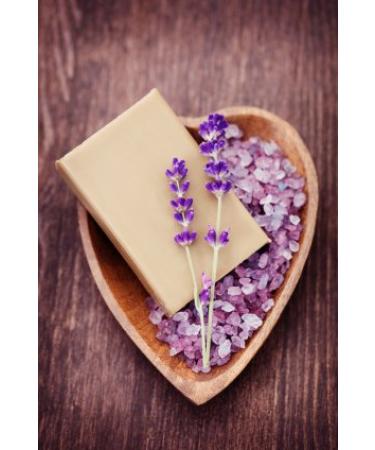 Natural Ancient Clay Soap - Rosemary Lavender | Detox & Nourish Skin - Buy Online on GoSupps.com