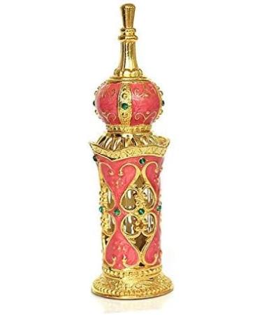 Shenzhao Empty Refillable Perfume Bottle for Perfumes & Essential Oils 12ML (Deep Pink) - Buy Online on GoSupps.com