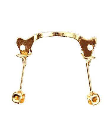 Replacement nasal cushion holder made of metal nose bridge replacement nasal cushion holder made of metal nose bridge vintage oxen horn glasses bridge metal glasses frame nasal cushion arm replacement glasses repair