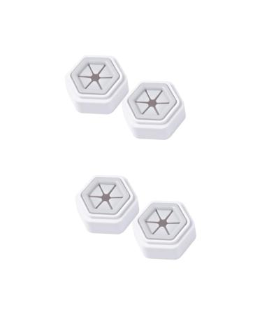 Alipis 4 Pcs Towel Racks for Bathroom Door Towel Hanger Towel Hooks Hook up No Punching Storage Buckle Greyx2pcs 5*5cmx2pcs