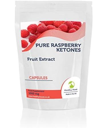 Raspberry Ketones 1000mg Supplement - 120 Capsules for Weight Loss, Lean Body Mass, Hair Growth - Buy Online on GoSupps.com